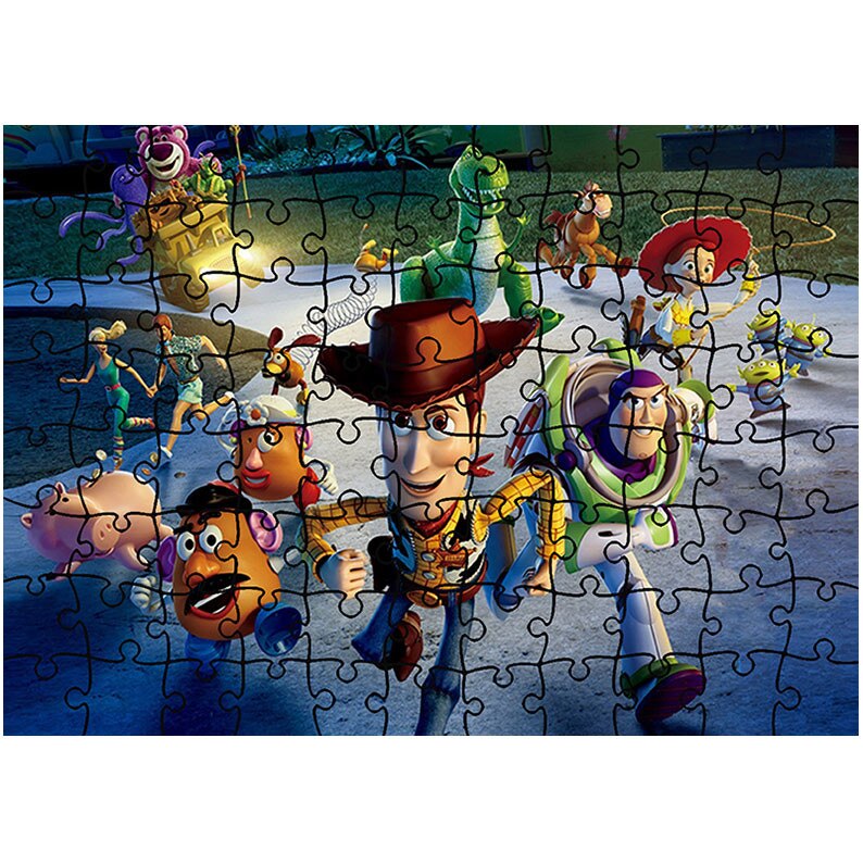 Puzzle Heartwork 96 piese, Toy Story 3 Great Escape, animatii, Latime 40,5 cm x Inaltime 28,7 cm