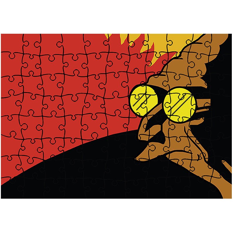 Puzzle Heartwork 96 piese, Futurama Profesorul, animatii, Latime 40,5 cm x Inaltime 28,7 cm