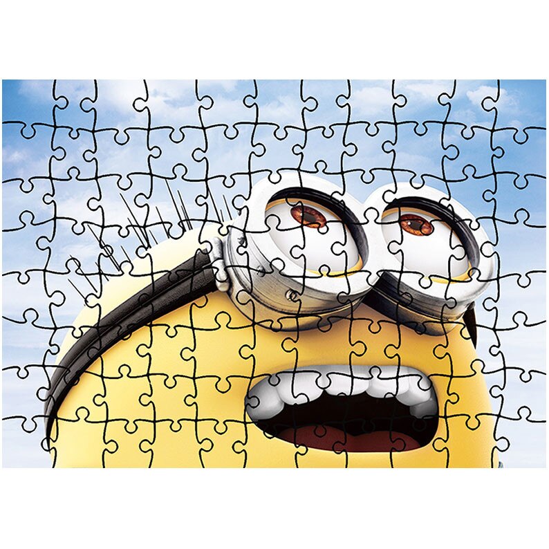 Puzzle Heartwork 96 piese, Minion, animatii, Latime 40,5 cm x Inaltime 28,7 cm