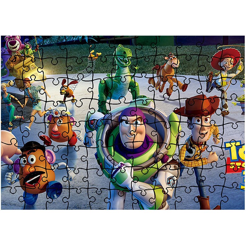 Puzzle Heartwork 96 piese, Toy Story 3 Marea Evadare, animatii, Latime 40,5 cm x Inaltime 28,7 cm