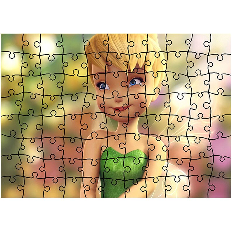Puzzle Heartwork 96 piese, Tinkerbell, animatii, Latime 40,5 cm x Inaltime 28,7 cm