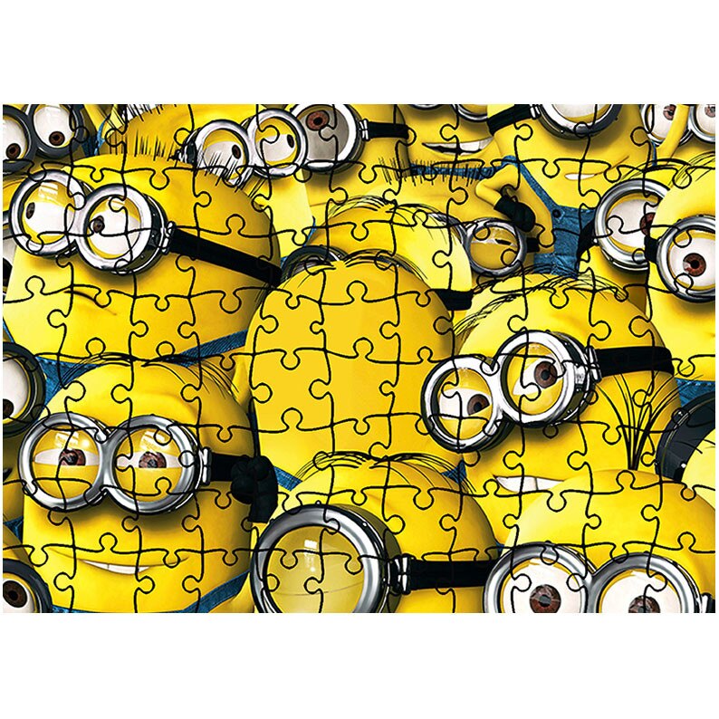 Puzzle Heartwork 96 piese, Minioni, animatii, Latime 40,5 cm x Inaltime 28,7 cm