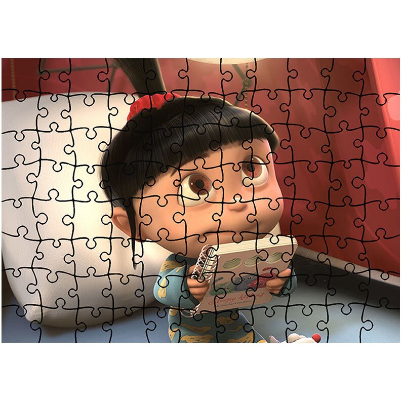 Puzzle Heartwork 96 piese, Despicable Me 2 Agnes, animatii, Latime 40,5 cm x Inaltime 28,7 cm