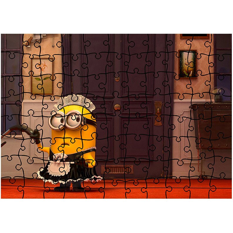 Puzzle Heartwork 96 piese, Comedie Animata Despicable Me 2, animatii, Latime 40,5 cm x Inaltime 28,7 cm