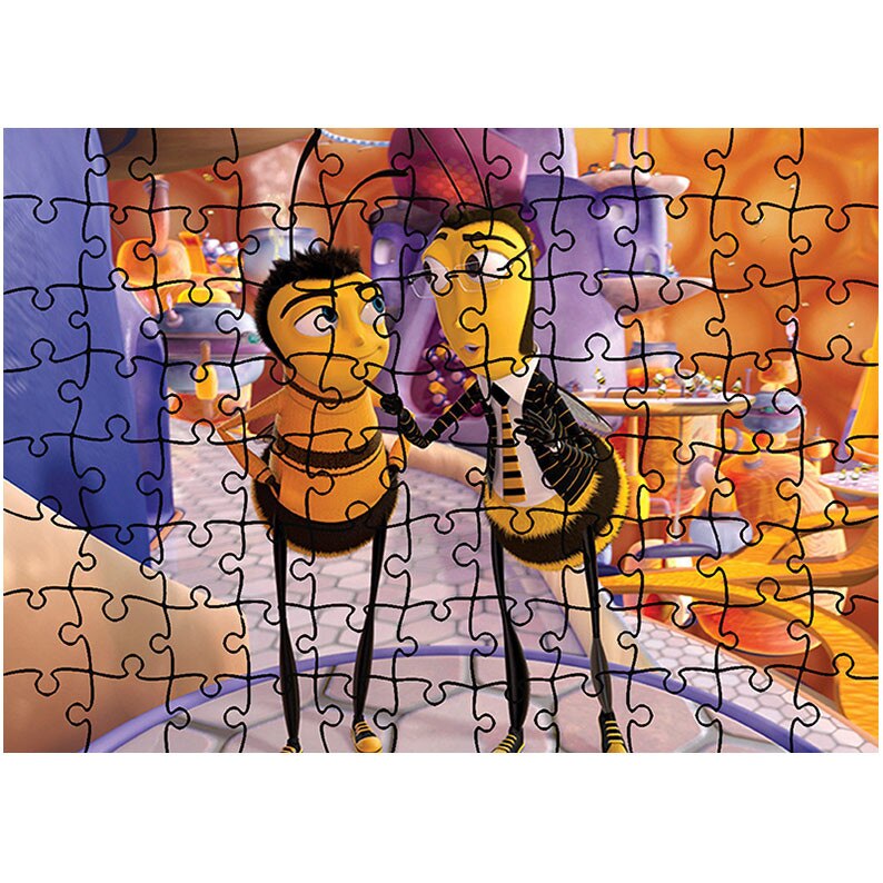 Puzzle Heartwork 96 piese, Albinuta, animatii, Latime 40,5 cm x Inaltime 28,7 cm