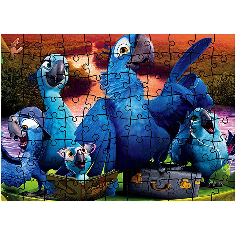 Puzzle Heartwork 96 piese, Rio 2, animatii, Latime 40,5 cm x Inaltime 28,7 cm