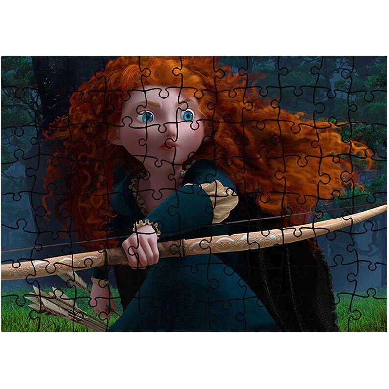 Puzzle Heartwork 96 piese, Brave 2012, animatii, Latime 40,5 cm x Inaltime 28,7 cm