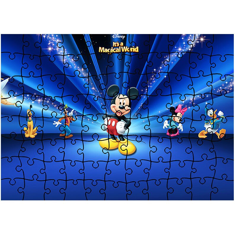 Puzzle Heartwork 96 piese, Disney Personajele, animatii, Latime 40,5 cm x Inaltime 28,7 cm