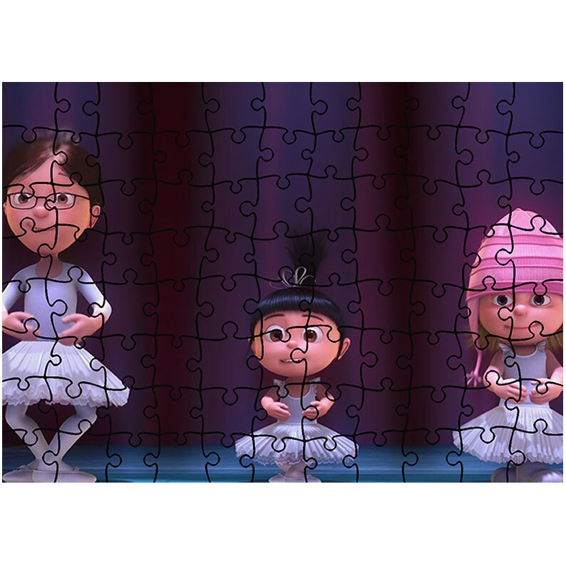Puzzle Heartwork 96 piese, Despicable Me 2 Balet, animatii, Latime 40,5 cm x Inaltime 28,7 cm