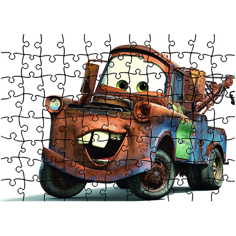 Puzzle Heartwork 96 piese, Tow Mater, animatii, Latime 40,5 cm x Inaltime 28,7 cm