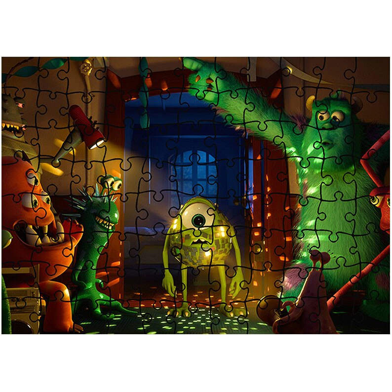 Puzzle Heartwork 96 piese, Monster University Party, animatii, Latime 40,5 cm x Inaltime 28,7 cm