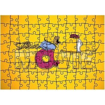 Puzzle Heartwork 96 piese, The Simpsons Filmul, animatii, Latime 40,5 cm x Inaltime 28,7 cm Puzzle Heartwork 96 piese, The Simpsons Filmul, animatii, Latime 40,5 cm x Inaltime 28,7 cm