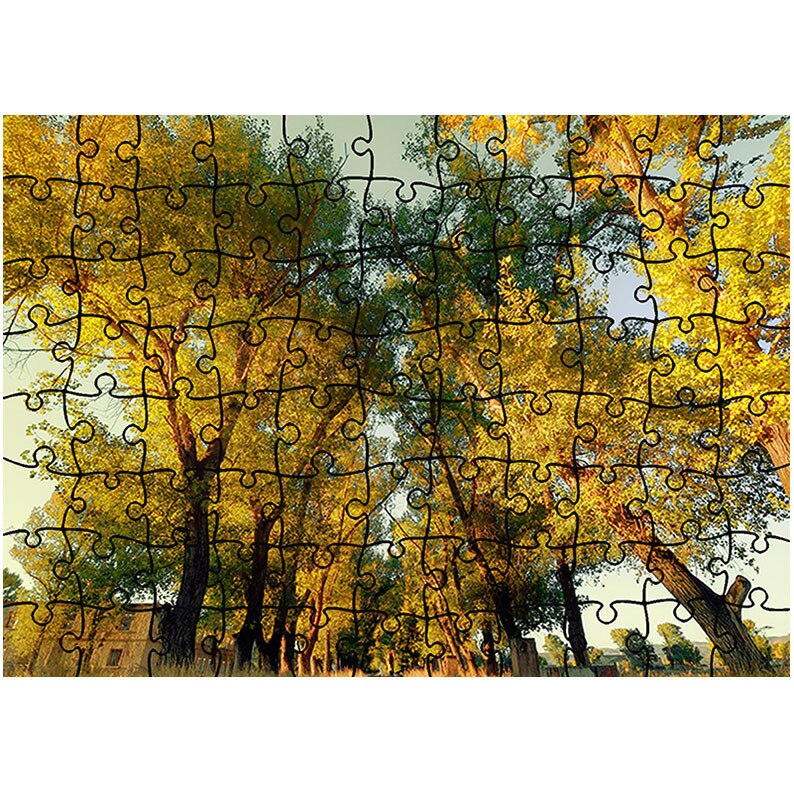 Puzzle Heartwork 96 piese, Perspectiva pomi, Peisaje, Latime 40,5 cm x Inaltime 28,7 cm
