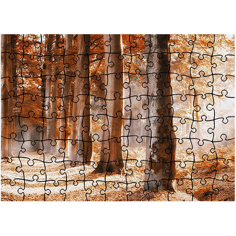 Puzzle Heartwork 96 piese, Covor rosu, Peisaje, Latime 40,5 cm x Inaltime 28,7 cm