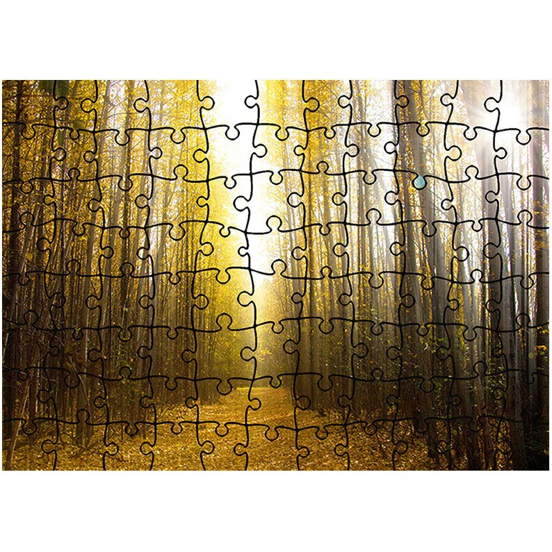 Puzzle Heartwork 96 piese, Lumina puternica, Peisaje, Latime 40,5 cm x Inaltime 28,7 cm