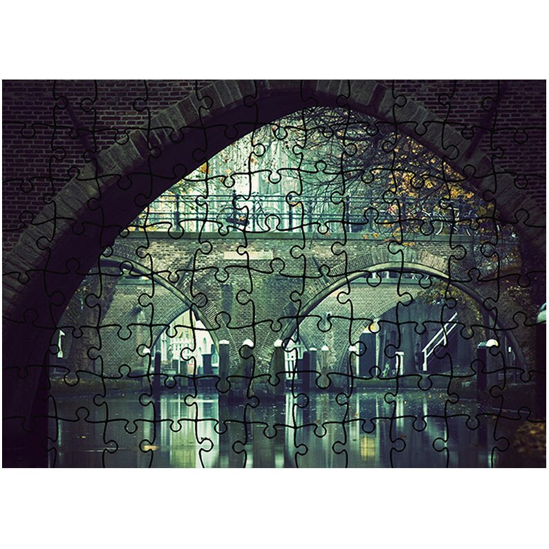 Puzzle Heartwork 96 piese, Urban, Peisaje, Latime 40,5 cm x Inaltime 28,7 cm