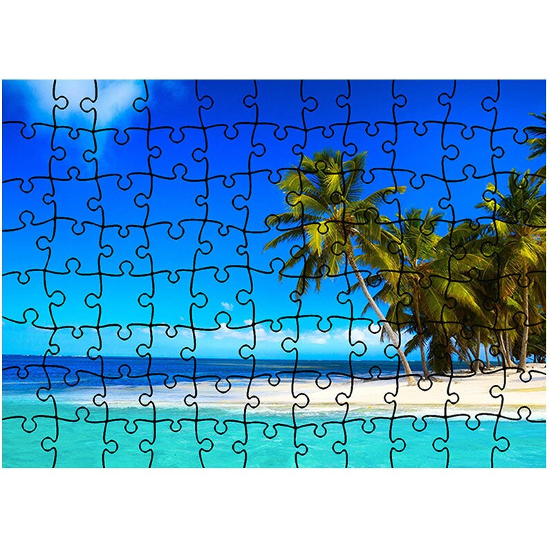 Puzzle Heartwork 96 piese, La plaja, Peisaje, Latime 40,5 cm x Inaltime 28,7 cm