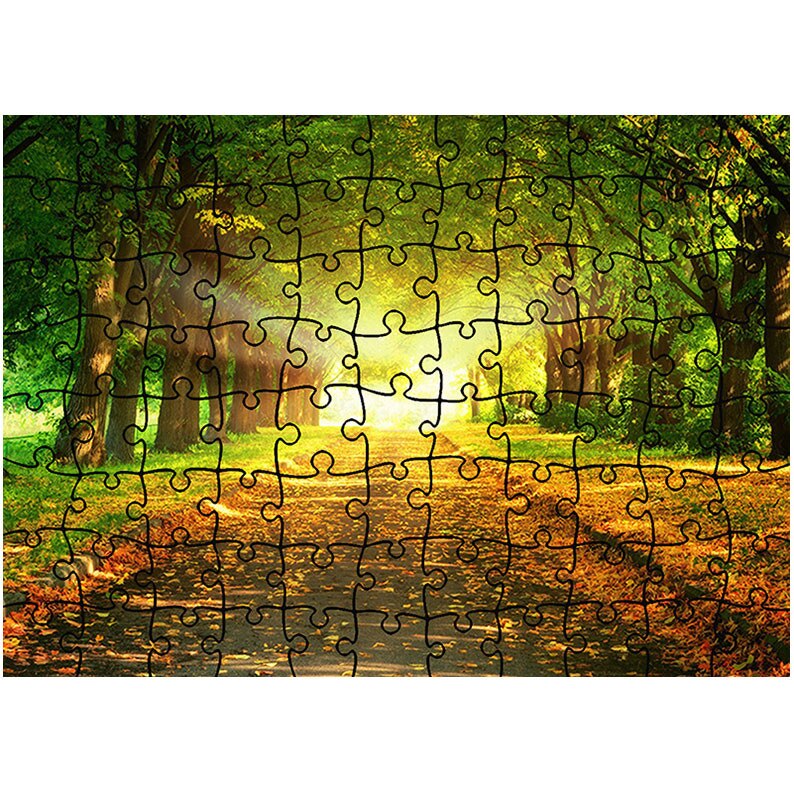 Puzzle Heartwork 96 piese, Lumini fantastice, Peisaje, Latime 40,5 cm x Inaltime 28,7 cm
