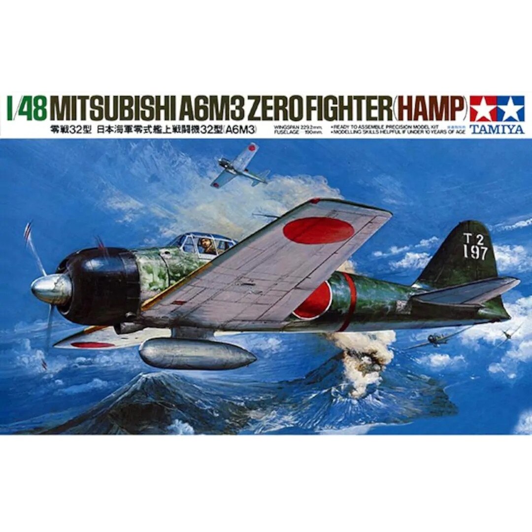 デュマスエアクラフト　A6M3　ZERO Kit Macheta aeromodele Tamiya Mitsubishi A6M3 Zero Fighter