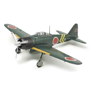 Macheta aeromodele Tamiya Mitsubishi A6M3/3a Zero Fighter Model 22 ( ZEKE ) 1:72 TAM 60785 Macheta aeromodele Tamiya Mitsubishi A6M3/3a Zero Fighter Model 22 ( ZEKE ) 1:72 TAM 60785