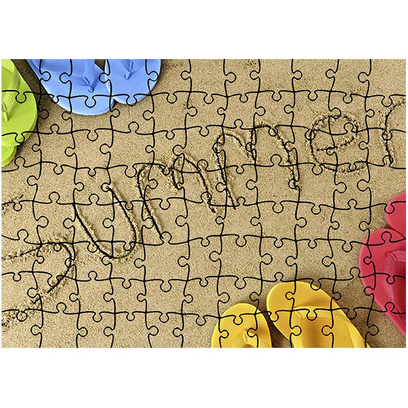 Puzzle Heartwork 96 piese, Vara, Peisaje, Latime 40,5 cm x Inaltime 28,7 cm