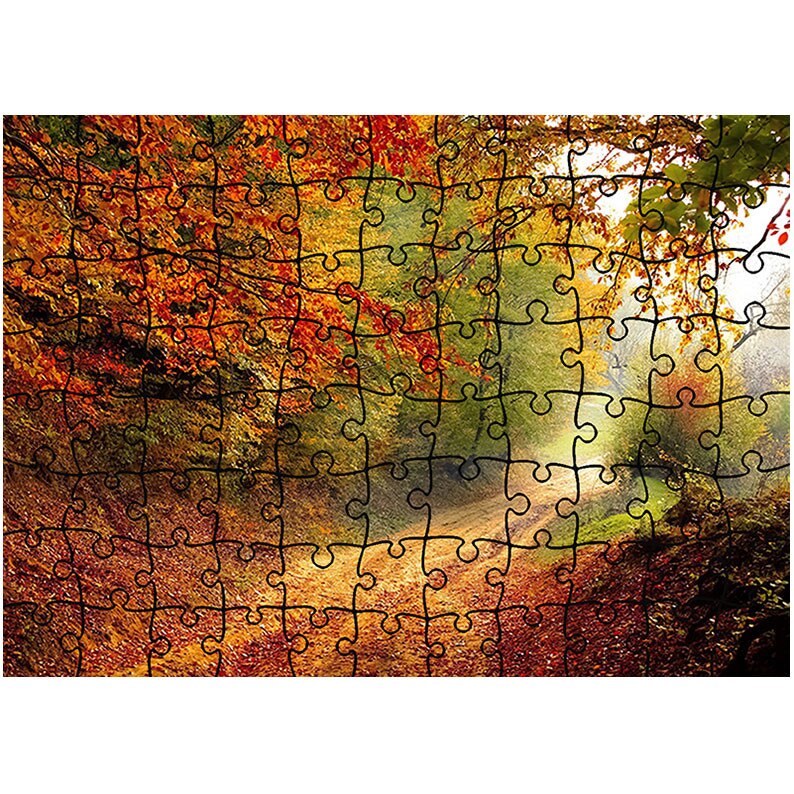 Puzzle Heartwork 96 piese, Poteca prin padure, Peisaje, Latime 40,5 cm x Inaltime 28,7 cm