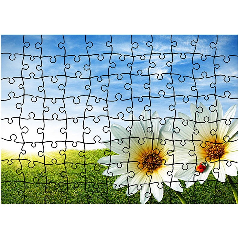 Puzzle Heartwork 96 piese, Doua Flori, Peisaje, Latime 40,5 cm x Inaltime 28,7 cm