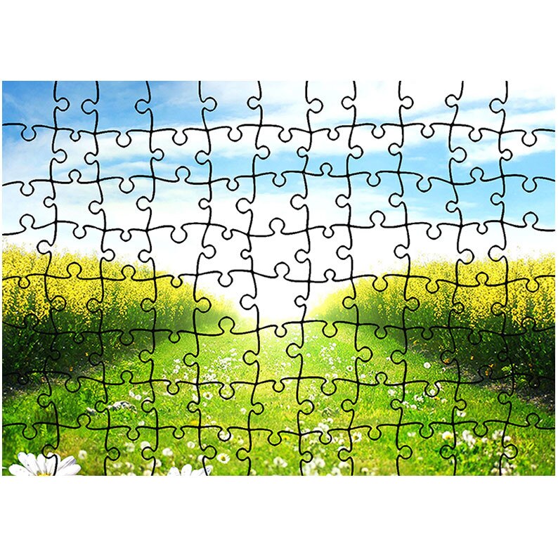 Puzzle Heartwork 96 piese, Peste lan, Peisaje, Latime 40,5 cm x Inaltime 28,7 cm
