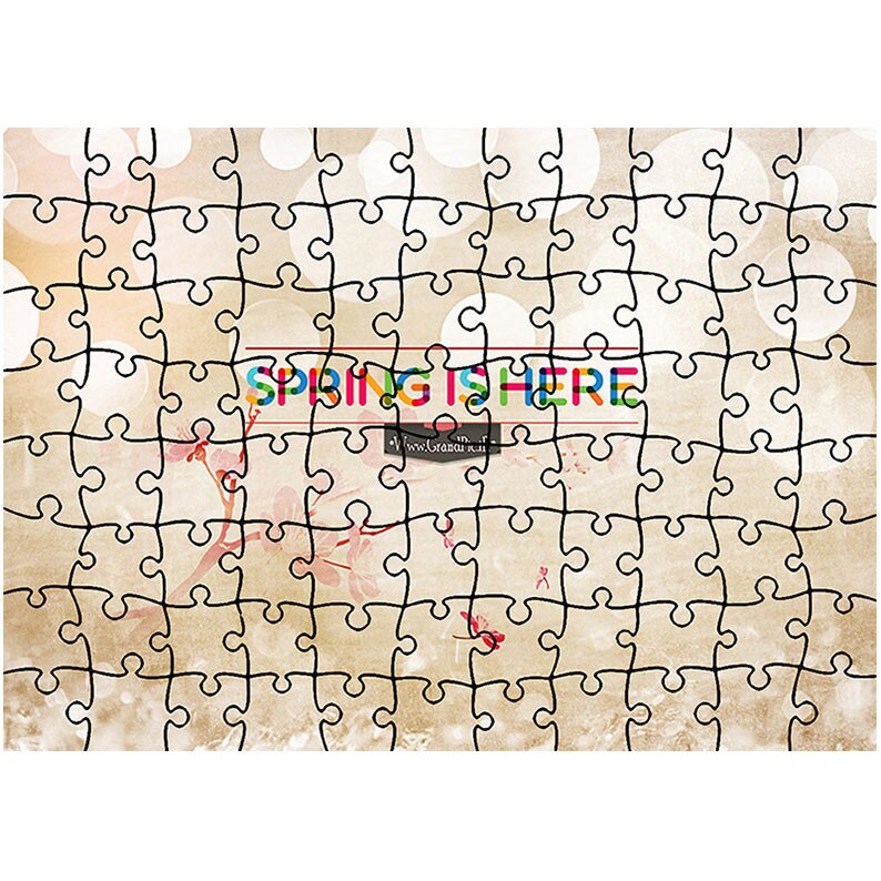 Puzzle Heartwork 96 piese, A venit primavara, Peisaje, Latime 40,5 cm x Inaltime 28,7 cm