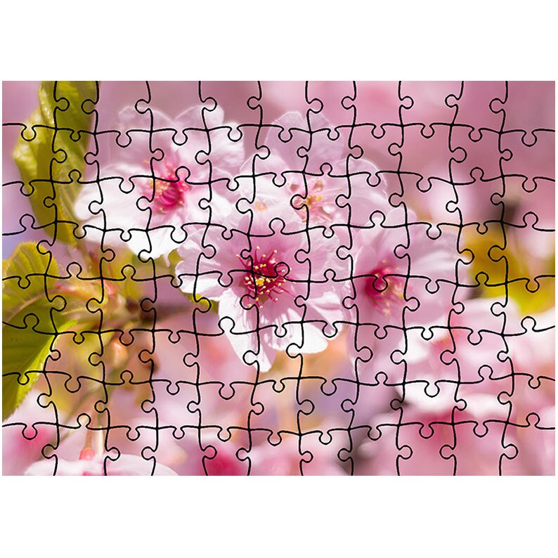 Puzzle Heartwork 96 piese, Roz pal, Peisaje, Latime 40,5 cm x Inaltime 28,7 cm