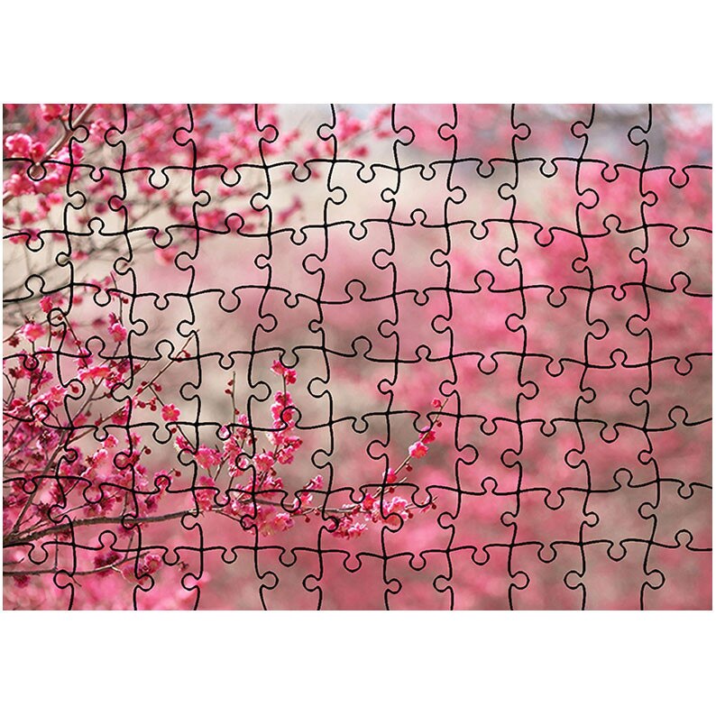 Puzzle Heartwork 96 piese, Pomi fructiferi, Peisaje, Latime 40,5 cm x Inaltime 28,7 cm