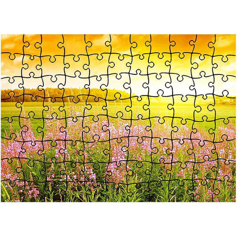 Puzzle Heartwork 96 piese, Lumina de apus, Peisaje, Latime 40,5 cm x Inaltime 28,7 cm