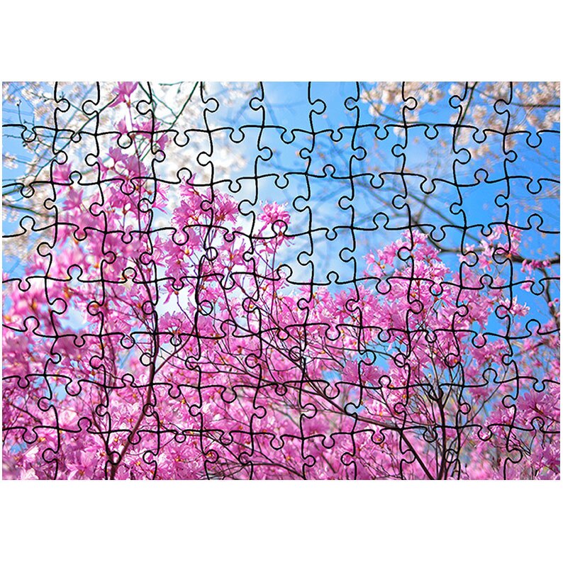 Puzzle Heartwork 96 piese, Ciresi infloriti, Latime 40,5 cm x Inaltime 28,7 cm