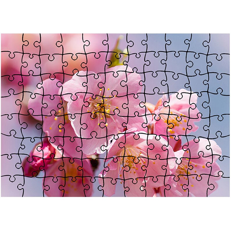 Puzzle Heartwork 96 piese, Inflorit, Peisaje, Latime 40,5 cm x Inaltime 28,7 cm