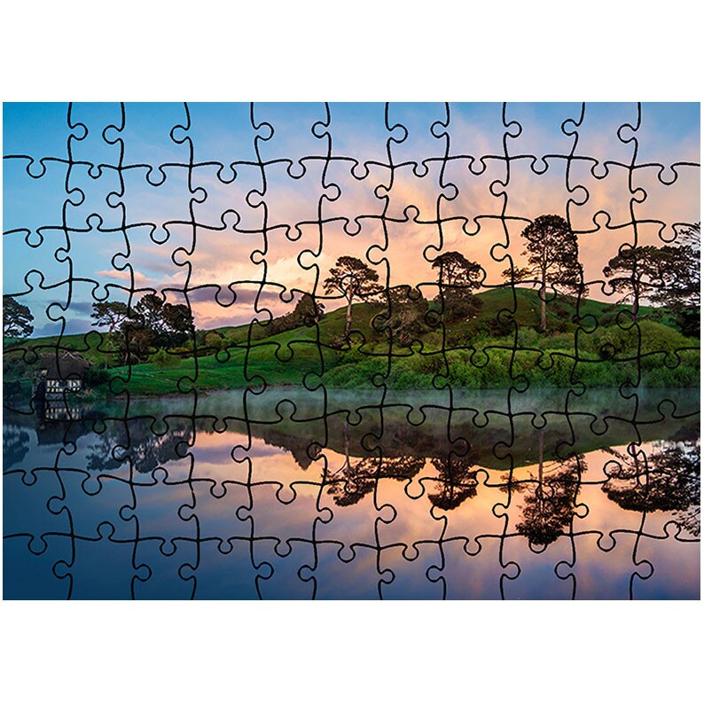 Puzzle Heartwork 96 piese, Olginda perfecta, Peisaje, Latime 40,5 cm x Inaltime 28,7 cm