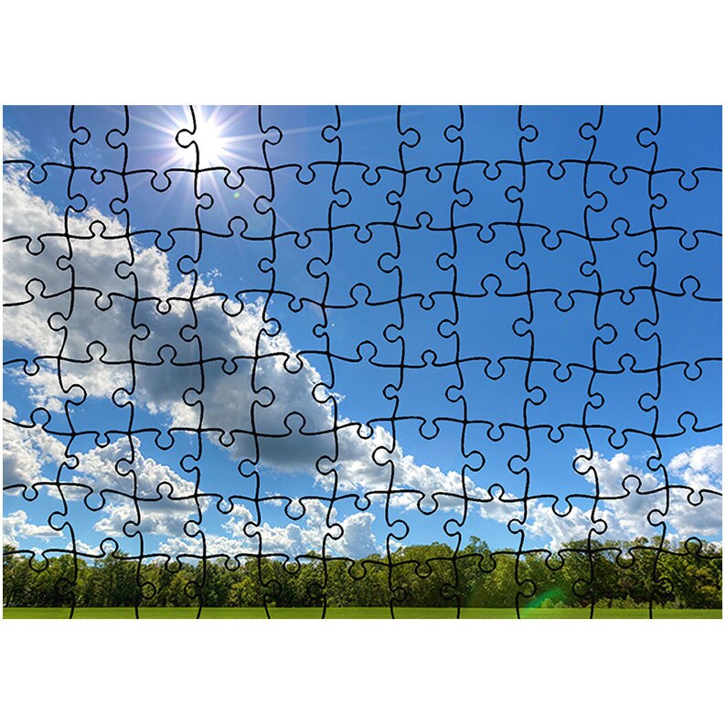 Puzzle Heartwork 96 piese, In amiaza mare, Peisaje, Latime 40,5 cm x Inaltime 28,7 cm