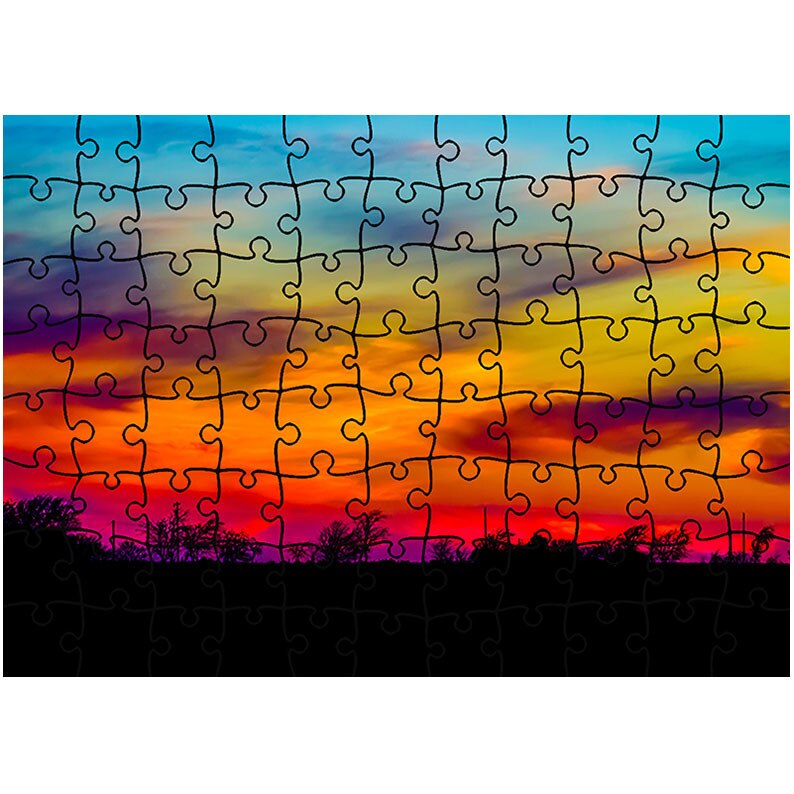 Puzzle Heartwork 96 piese, Culorile apusului, Peisaje, Latime 40,5 cm x Inaltime 28,7 cm