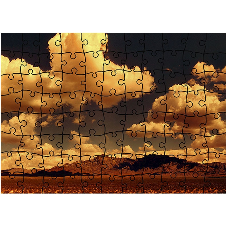 Puzzle Heartwork 96 piese, Peisaj portocaliu, Peisaje, Latime 40,5 cm x Inaltime 28,7 cm