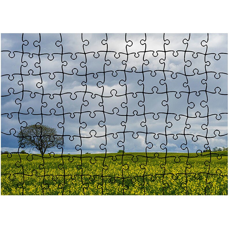 Puzzle Heartwork 96 piese, Inorat, Peisaje, Latime 40,5 cm x Inaltime 28,7 cm