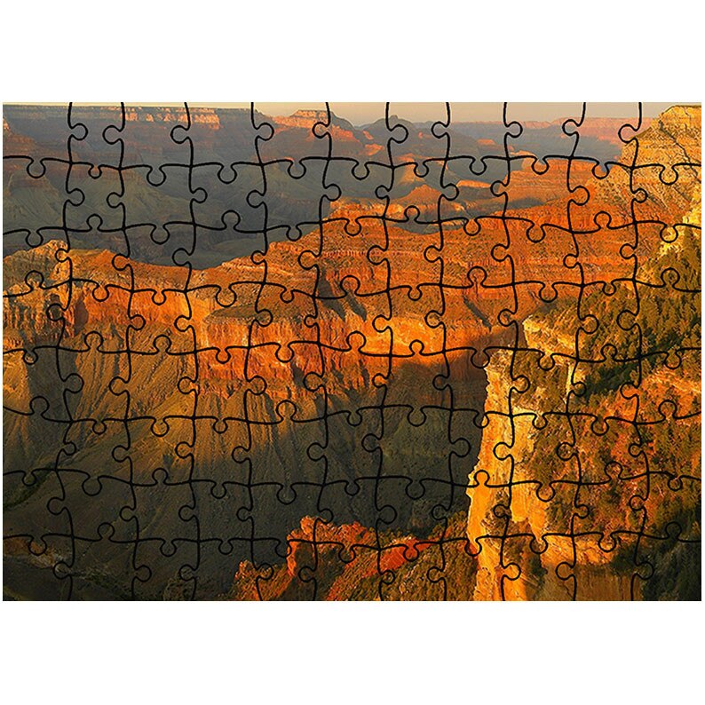 Puzzle Heartwork 96 piese, Canion, Peisaje, Latime 40,5 cm x Inaltime 28,7 cm
