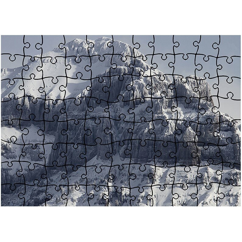 Puzzle Heartwork 96 piese, Creste de munti, Peisaje, Latime 40,5 cm x Inaltime 28,7 cm