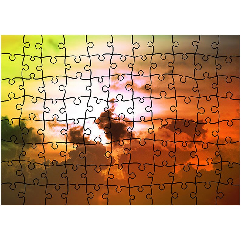 Puzzle Heartwork 96 piese, Culori fantastice pe cer, Peisaje, Latime 40,5 cm x Inaltime 28,7 cm