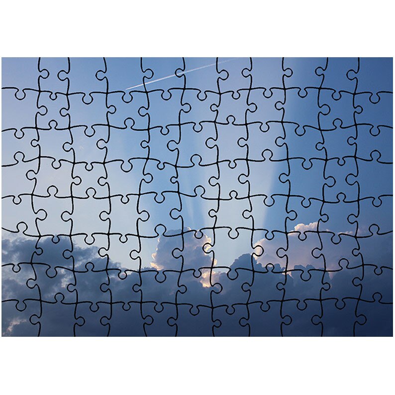Puzzle Heartwork 96 piese, Raze prin nori, Peisaje, Latime 40,5 cm x Inaltime 28,7 cm