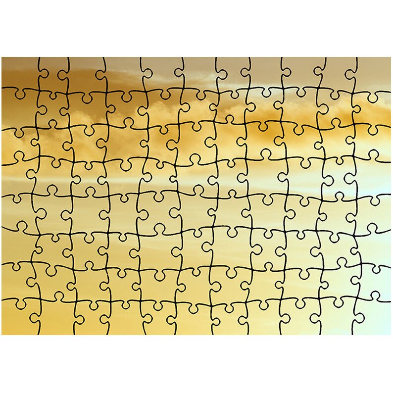 Puzzle Heartwork 96 piese, Galben pai, Peisaje, Latime 40,5 cm x Inaltime 28,7 cm