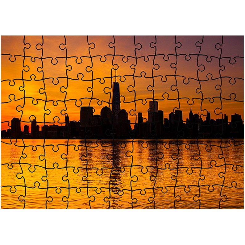 Puzzle Heartwork 96 piese, New York, Peisaje, Latime 40,5 cm x Inaltime 28,7 cm
