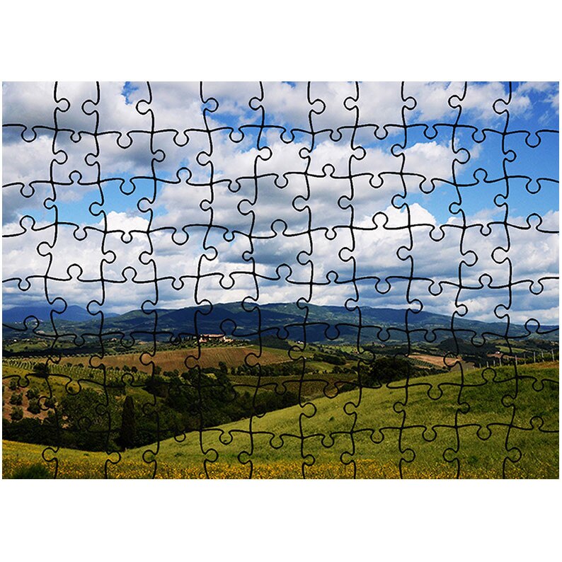Puzzle Heartwork 96 piese, Viata la tara, Peisaje, Latime 40,5 cm x Inaltime 28,7 cm
