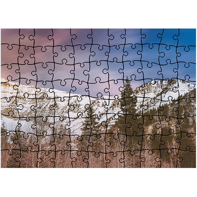 Puzzle Heartwork 96 piese, Brazi de munte, Peisaje, Latime 40,5 cm x Inaltime 28,7 cm