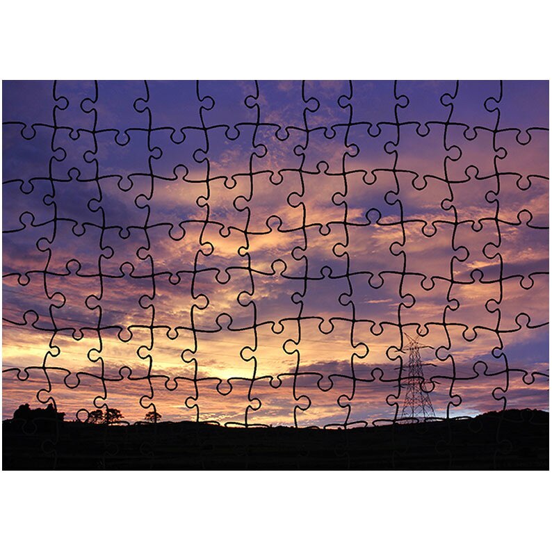 Puzzle Heartwork 96 piese, Nori, Peisaje, Latime 40,5 cm x Inaltime 28,7 cm