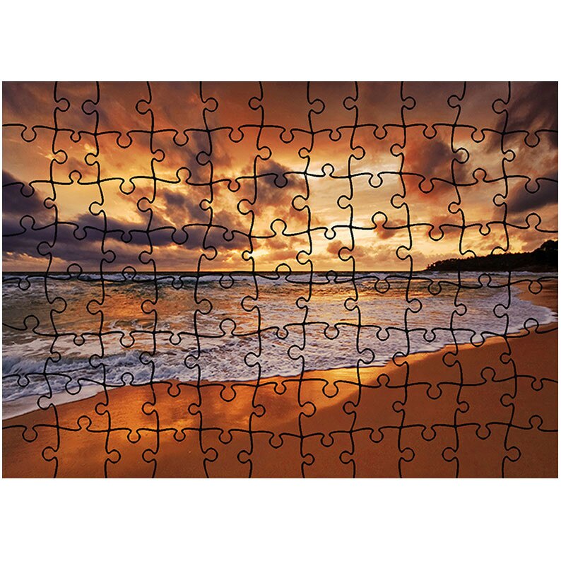 Puzzle Heartwork 96 piese, Valuri, Peisaje, Latime 40,5 cm x Inaltime 28,7 cm