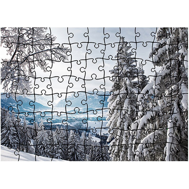 Puzzle Heartwork 96 piese, Brazi inzapeziti, Peisaje, Latime 40,5 cm x Inaltime 28,7 cm